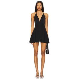 Camila Coelho Tilda Mini Dress in Black Medium New With Tags Womens
